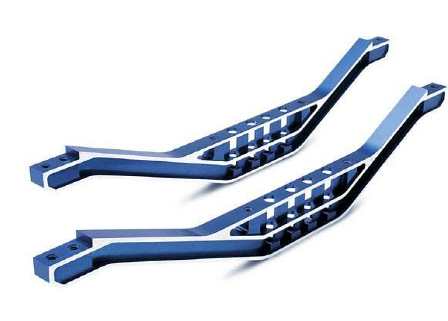 Rc Car Parts * | Traxxas Aluminum Chassis Braces Blue (2) Trx4923X