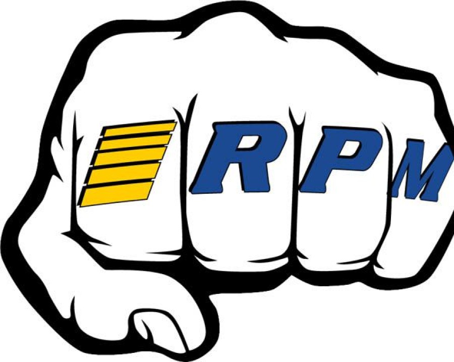 Parts And Accessories * | Rpm "Fist" Logo Decal Sheets Rpm70020