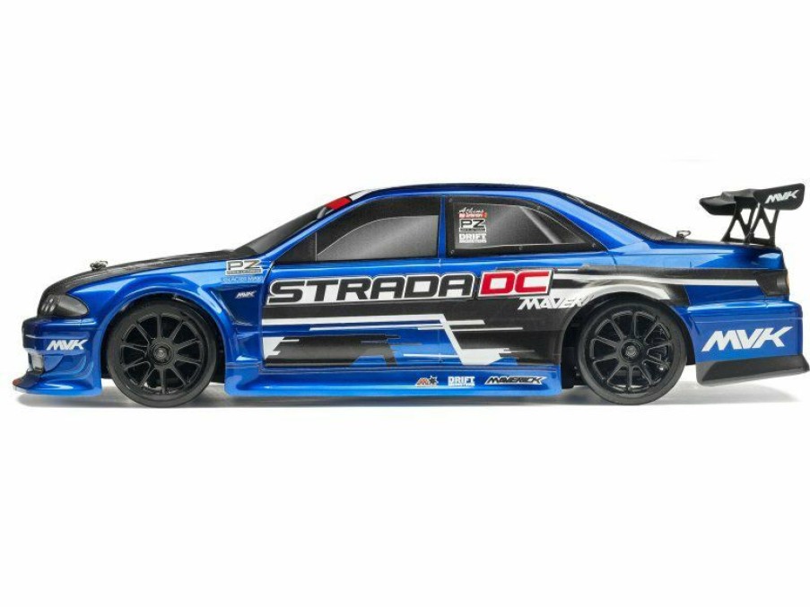 Rc Car Parts * | Maverick Strada Dc Painted Drift Car Body Blue (Mv22749)