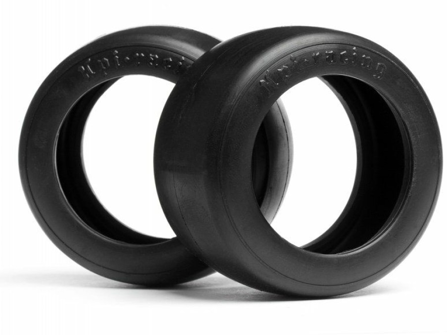 Tires And Wheels * | Hpi Racing Vintage Slick Racing Tire 31Mm D-Compound (2) Hp4792