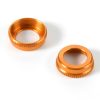 Rc Car Parts * | Xray Ulp Alu Shock Cap-Nut With Vent Hole Orange (2) 308354-O