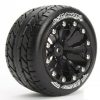 Tires And Wheels * | Louise 1:10 St-Rocket 2.8 Inch Truck Tire Mounted On Black Rim 0 Offset (2) Lt3208B