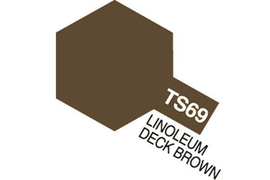 Painting * | Tamiya Spray Paint Ts-69 Linoleum Deck Brown 100Ml Tam-85069