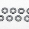 Rc Car Parts * | Yokomo Aluminium Shim 3X6X2.0Mm (8) Black Zc-A3620B