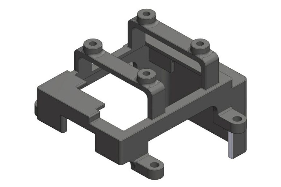 Rc Car Parts * | Team Corally Esc Holder Cora 40 Composite C-00250-012