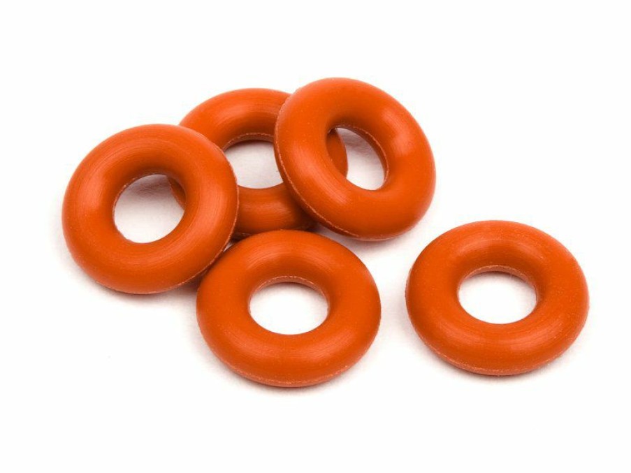 Rc Car Parts * | Hpi Racing Silicone O-Ring P-3 Red (4) Hp6819