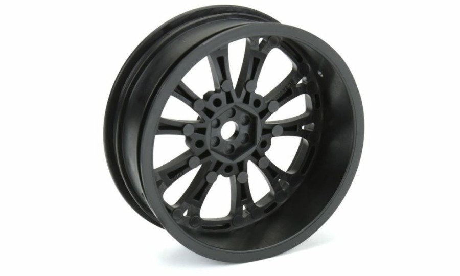 Tires And Wheels * | Pro-Line Pomona Drag Spec 2.2" Black Front Wheels (2) Pl2775-03