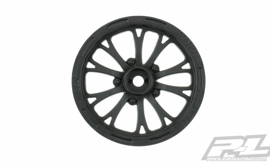 Tires And Wheels * | Pro-Line Pomona Drag Spec 2.2" Black Front Wheels (2) Pl2775-03