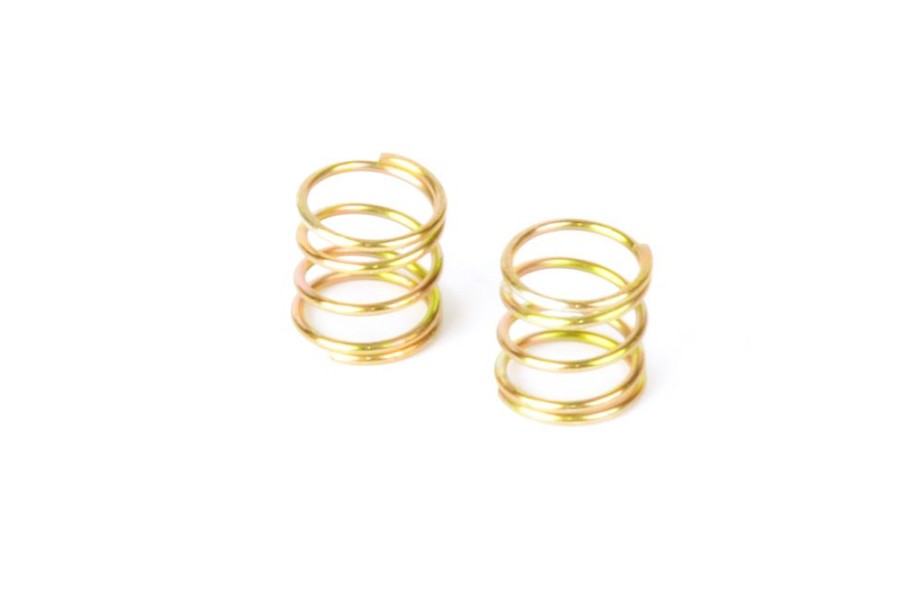 Rc Car Parts * | Xray Front Coil Spring For 4Mm Pin C=1.5-1.7 Gold (2) 372186