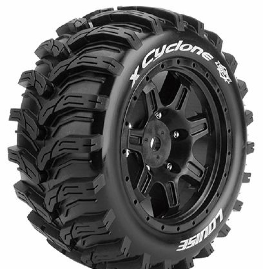 Rc Car Parts * | Louise Tires & Wheels X-Cyclone X-Maxx (Mft) (2) Lr-T3298B