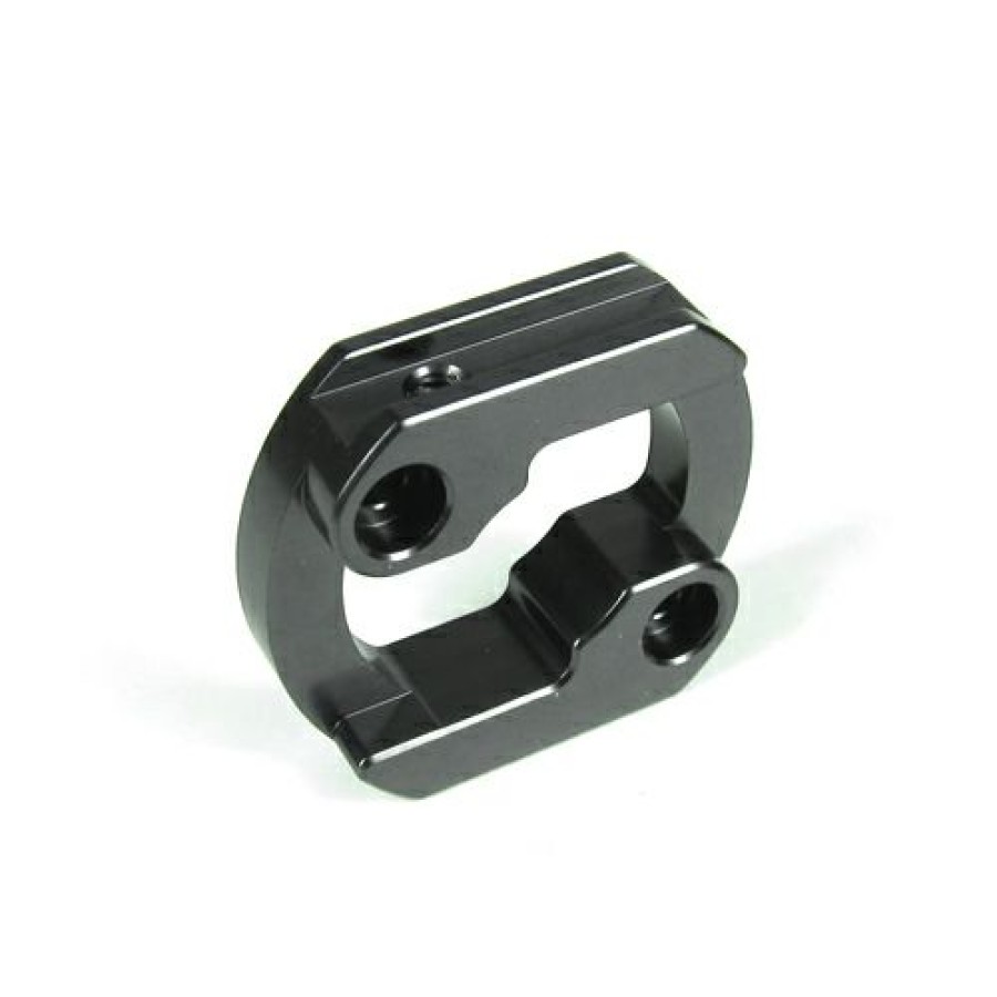 Rc Car Parts * | Tekno Motor Mount Insert Aluminum Gun Metal Lightened Tkr5211X