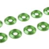 Parts And Accessories * | Team Corally Aluminium Washer For M4 Button Head Screws Od=12Mm Green (10) C-31321