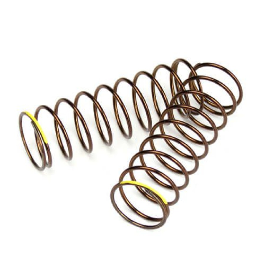 Rc Car Parts * | Tekno Rc Shock Spring Set (Rear, 1.3 9.875, 2.82Lb/In, 63Mm, Yellow) Tkr7245