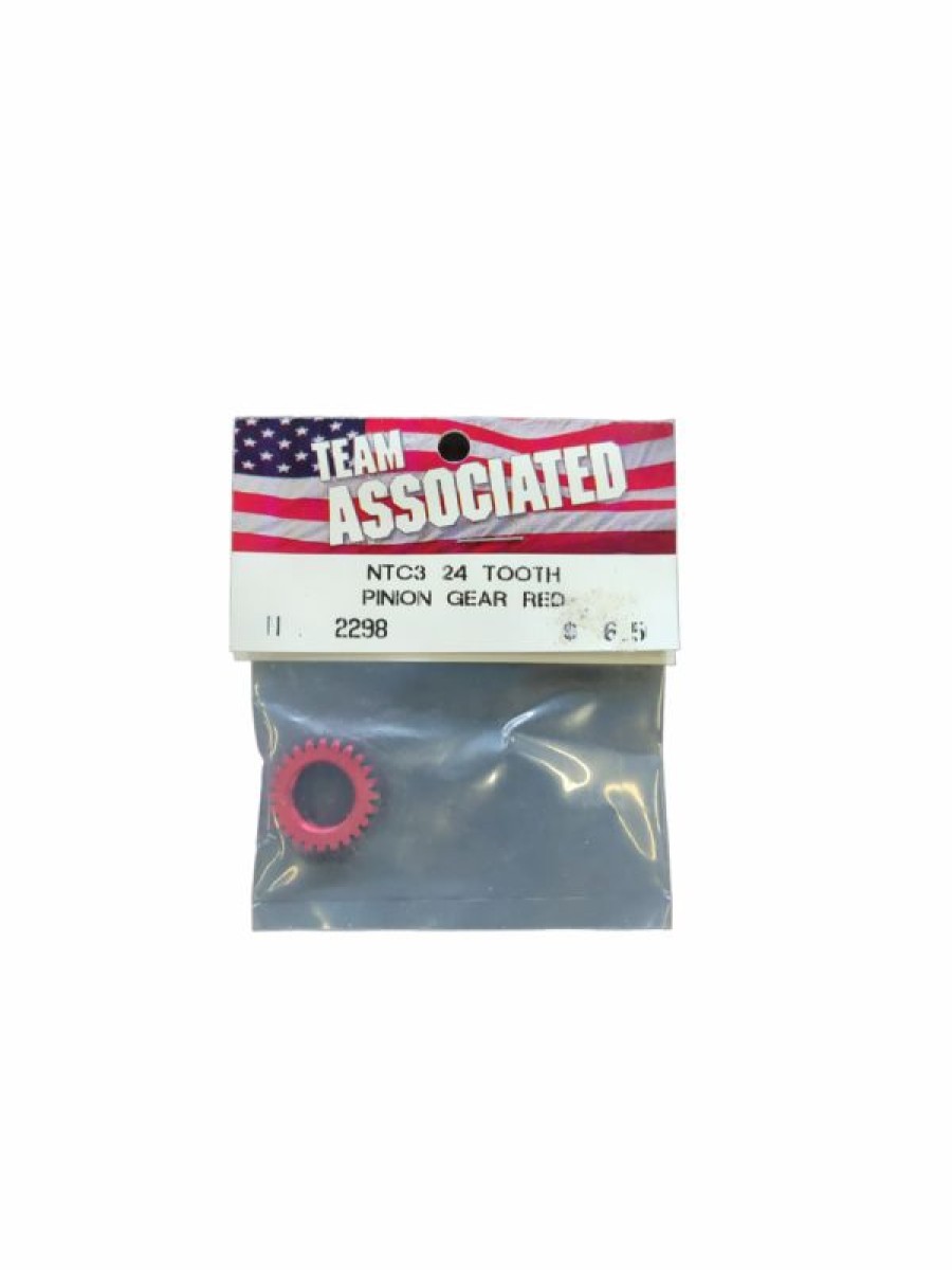 Rc Car Parts * | Team Associated Ntc 3 20 Tooth Pinion Gear Red Nos As-2298