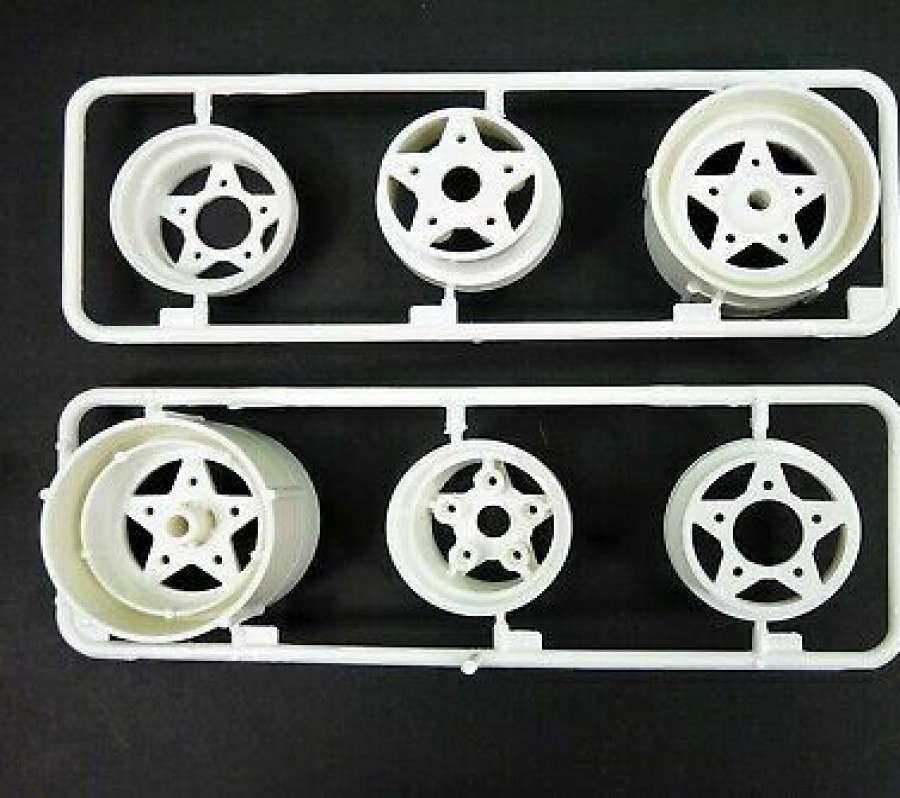 Rc Car Parts * | Tamiya R Parts For 58016 Rear White Wheel Set Hornet, Frog, Grasshopper, Sand Scorcher (2) Tam-10555067