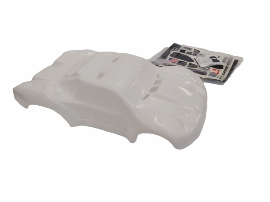 Rc Car Parts * | Pro-Line Pre-Cut Body Monster Fusion Sc White (Pre-Cut) Pl3458-15