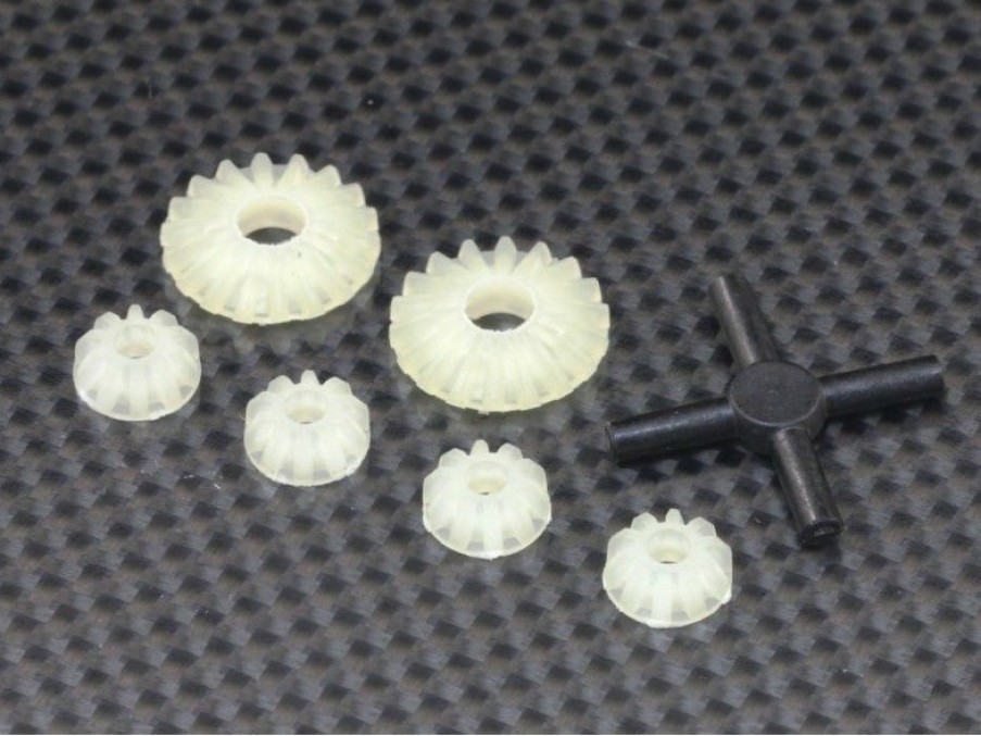 Rc Car Parts * | Destiny Rx-10S Internal Differential Gear Set D10062