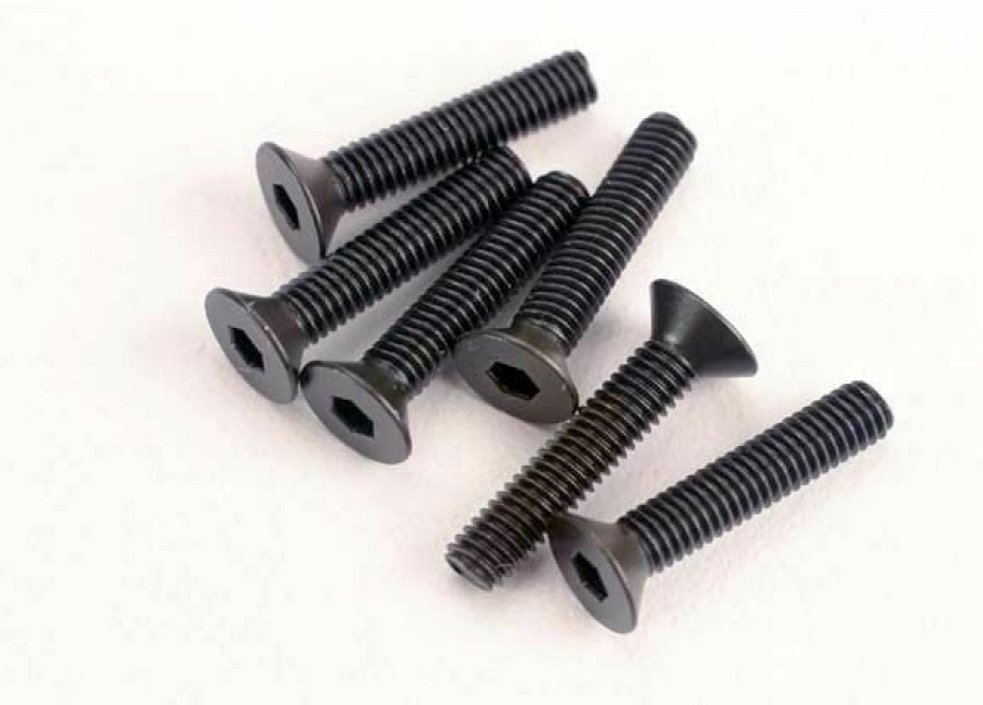 Parts And Accessories * | Traxxas Screws M3X15Mm Countersunk Hex Socket (6) Trx2553