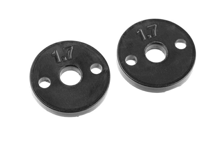 Rc Car Parts * | Team Corally Shock Piston Composite 2X 1.7Mm Holes (2) C-00140-072